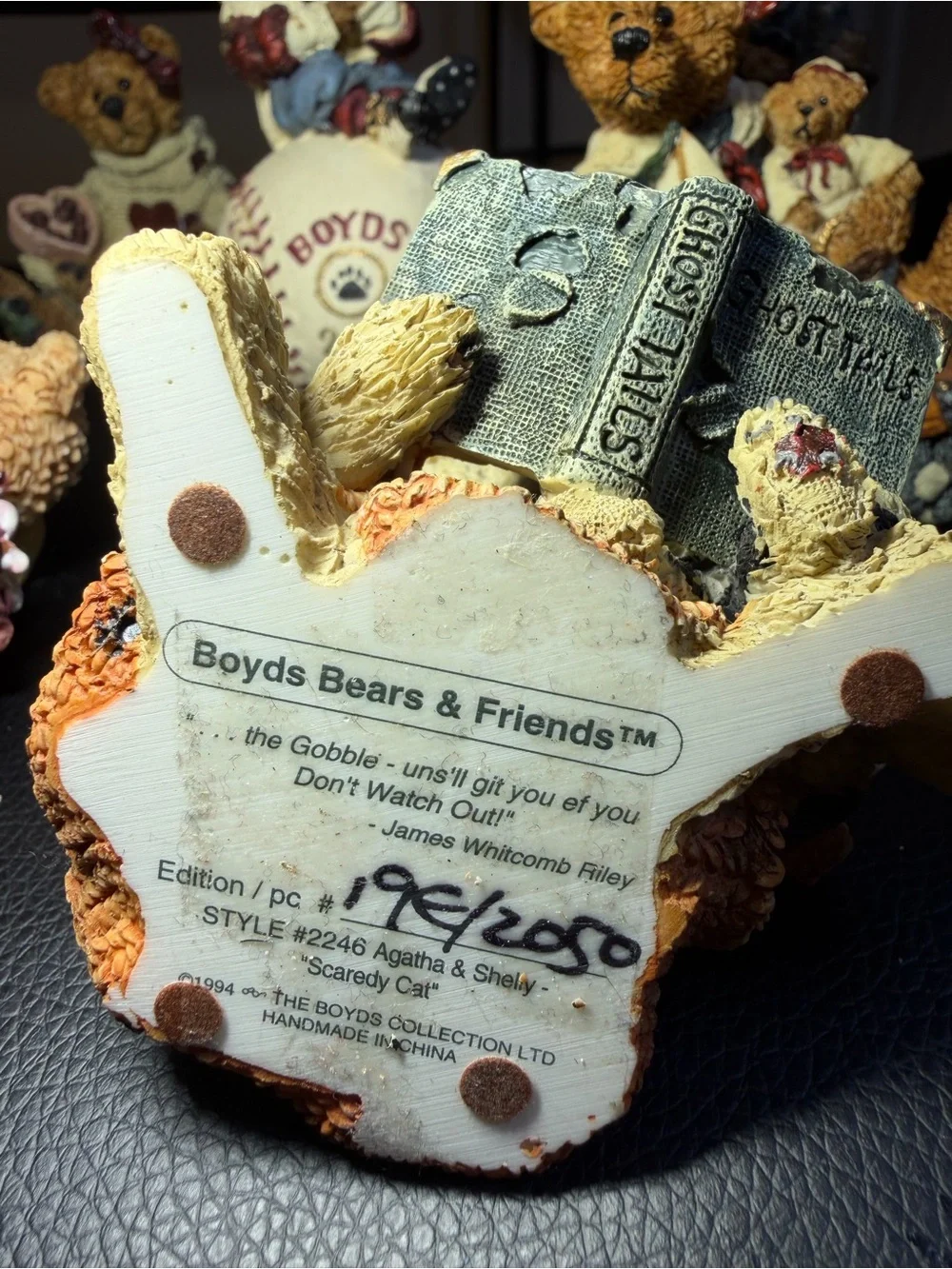 Set Of 8 Boyds Bears & Friends Limited Edition